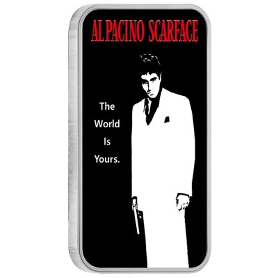 Scarface - 1 Oz - stříbrná sběratelská mince (dodání 13.5.)