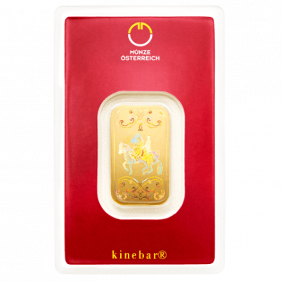 Münze Österreich 10g (Kinegram) - Investeringsguldtacka