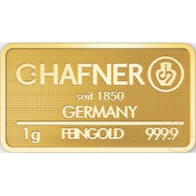 Grattis på födelsedagen, C. Hafner - 1g - guldtacka