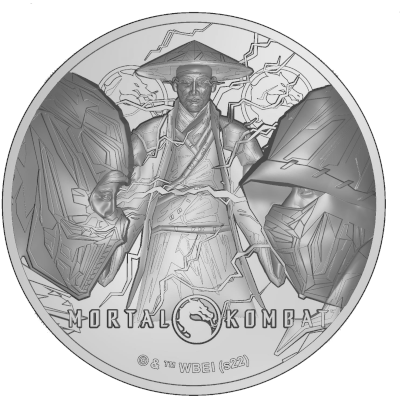 Mortal Combat - 2 Oz - Silver Samlarmynt