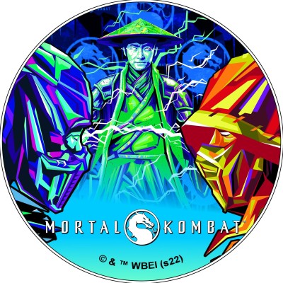 Mortal Combat - 2 Oz - Silver Samlarmynt
