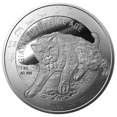 Jättar från istidsserien - 8 Oz - Silver Samlarmynt