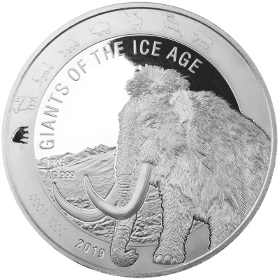 Jättar från istidsserien - 8 Oz - Silver Samlarmynt