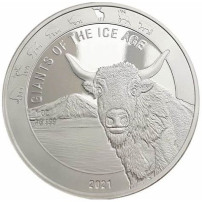 Jättar från istidsserien - 8 Oz - Silver Samlarmynt