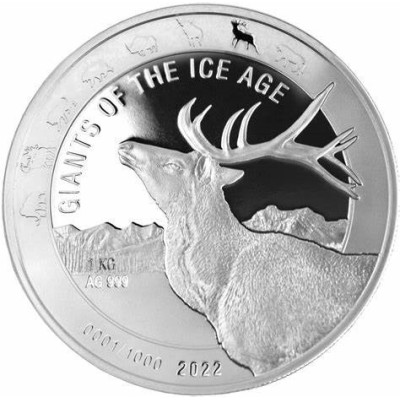 Jättar från istidsserien - 8 Oz - Silver Samlarmynt
