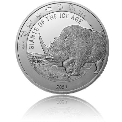 Jättar från istidsserien - 8 Oz - Silver Samlarmynt