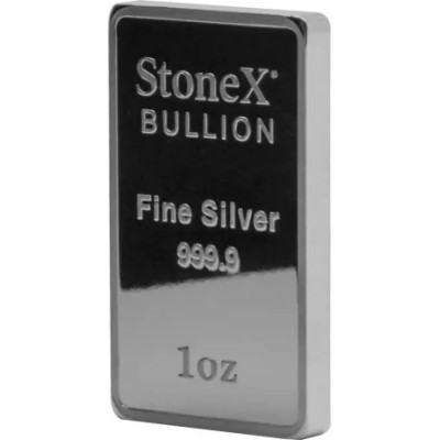 Coinbar StoneX - 1 Oz - investeringsgöt av silver