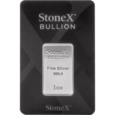 Coinbar StoneX - 1 Oz - investeringsgöt av silver