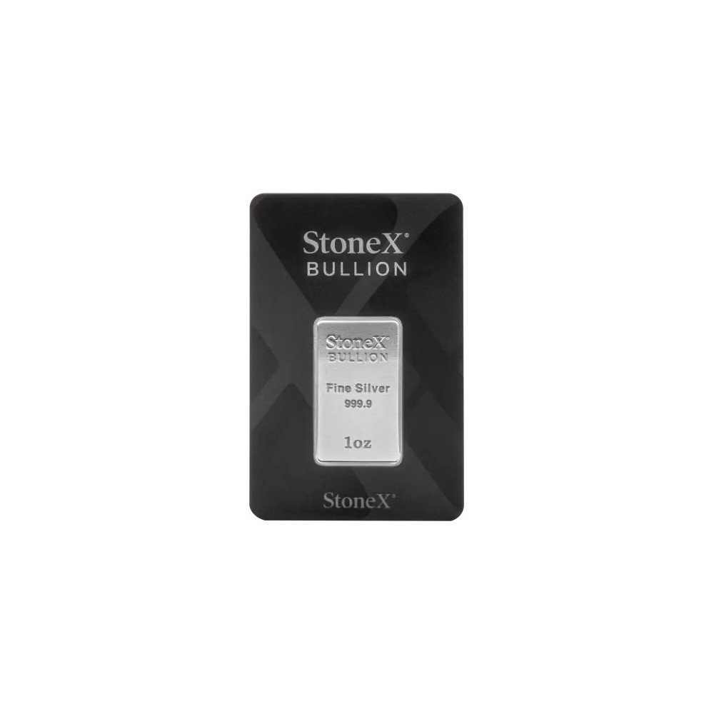 Coinbar StoneX - 1 Oz - investeringsgöt av silver