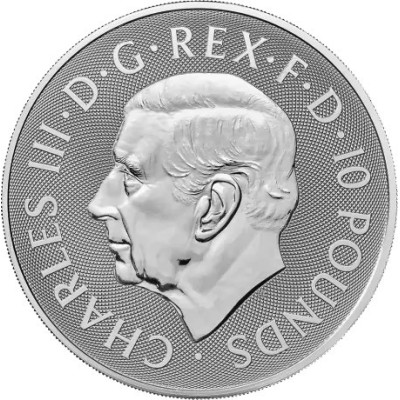 Myter & Legender - Jungfru Marianne - 10 Oz - Silverinvesteringsmynt