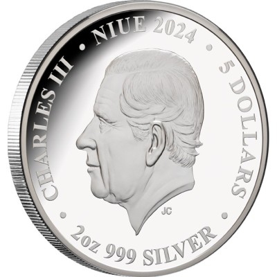Tornado - 2 Oz - Samlarmynt i silver