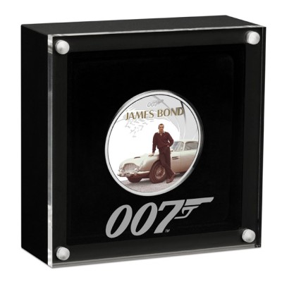 James Bond - Sean Connery - 1 Oz - Samlarmynt i silver