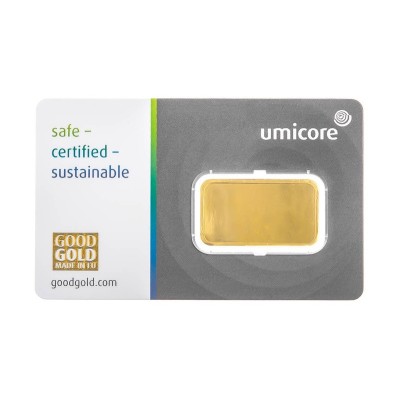 Umicore - 20g - investeringsguldtacka