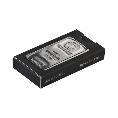 Germania Mint - 500g - investeringsgöt i silver