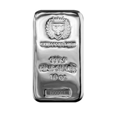Germania Mint - 10 Oz - silver investeringsblock