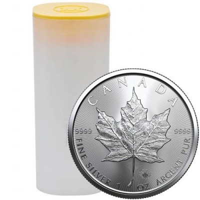 Lönnlöv (2025) - 1 Oz - Silverinvesteringsmynt