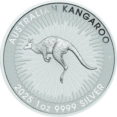 Kangaroo (2025) - 1 Oz - silverinvesteringsmynt