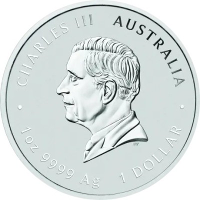 Lunar Snake (2025) - 1 Oz - Silverinvesteringsmynt