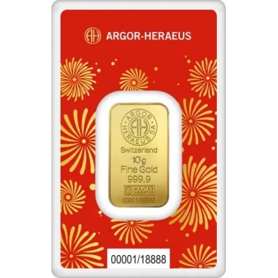 Argor Heraeus - Ormens år (2025) - 10 g - guldtacka