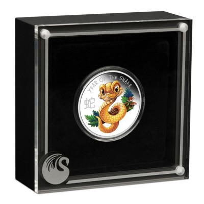 Lunar Baby Snake - 1/2 Oz - Silver Samlarmynt