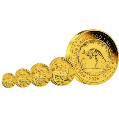 Kangaroo (2025) - 1/4 Oz - guldinvesteringsmynt