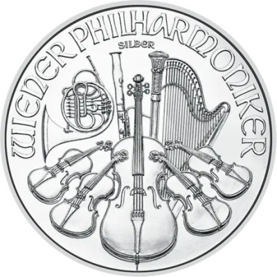 Wiener Philharmoniker (2025) - 1 Oz - silverinvesteringsmynt