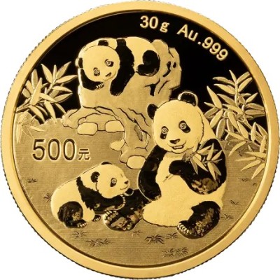 Panda (2025) - 30g - guldinvesteringsmynt