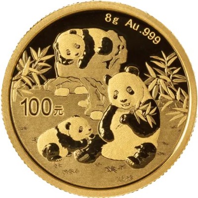Panda (2025) - 8g - guldinvesteringsmynt