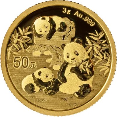 Panda (2025) - 3 g - investeringsguldmynt