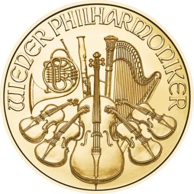 Wiener Philharmoniker (2025) - 1/4 Oz - investeringsmynt i guld
