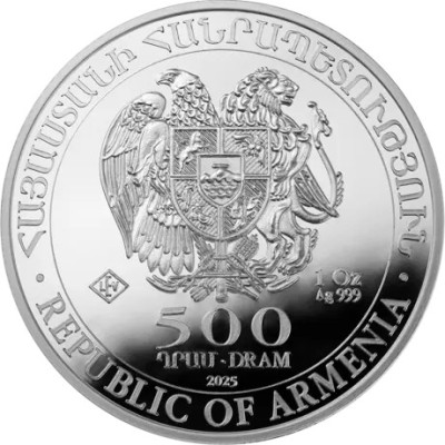 Noaks ark (2025) - 1 Oz - silverinvesteringsmynt