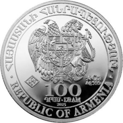 Noaks ark (2025) - 1/4 Oz - silverinvesteringsmynt