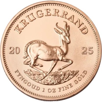 Krugerrand (2025) - 1 Oz - investeringsmynt i guld
