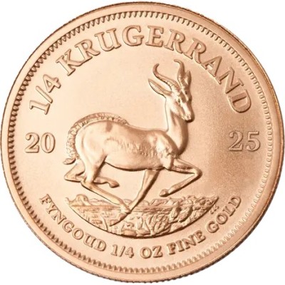 Krugerrand (2025) - 1/4 oz - investeringsmynt i guld