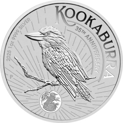 Kookaburra (2025) - 1 Oz - Silverinvesteringsmynt