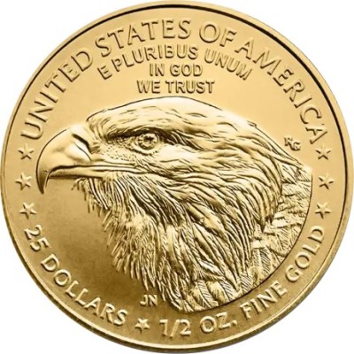 American Eagle (2025) - 1/2 Oz - Guldmynt