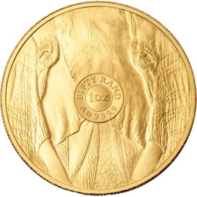 De fem stora elefanterna (2025) - 1 Oz - Guldmynt