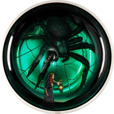 Arachnophobia - 2 Oz Silver Proof Samlarmynt