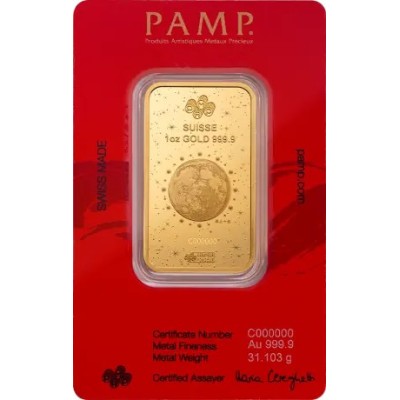 Pamp, Lunar Legend Vit Orm - 1 Oz - Guldmyntfot