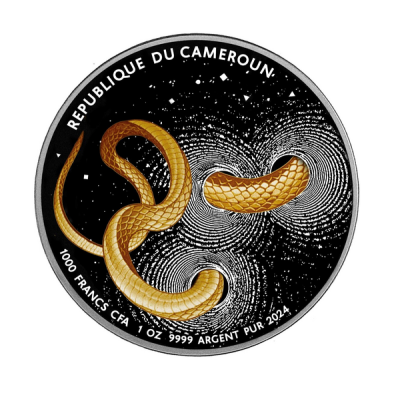 Herpeton Orm - 1 Oz Silver Proof Samlarmynt