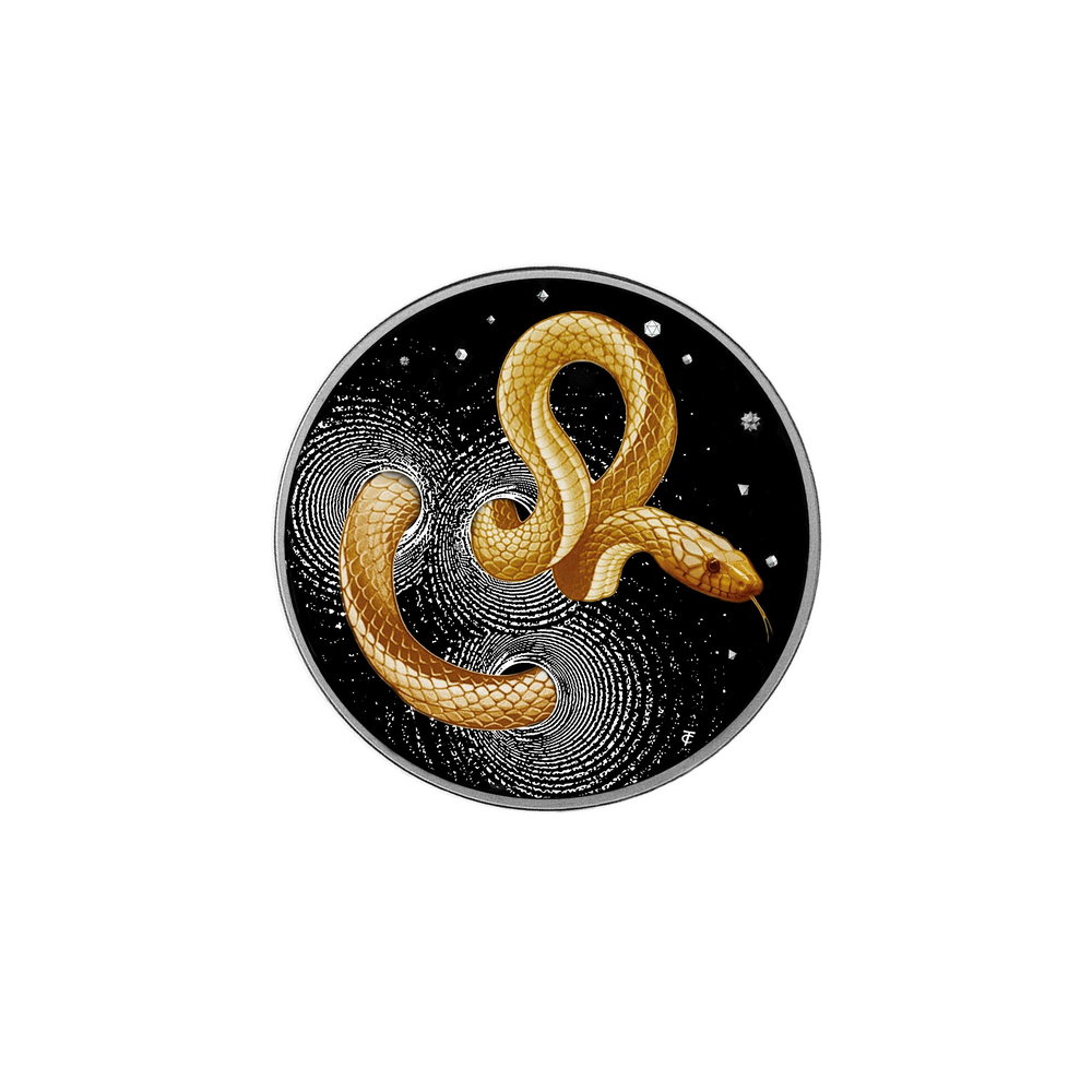 Herpeton Orm - 1 Oz Silver Proof Samlarmynt