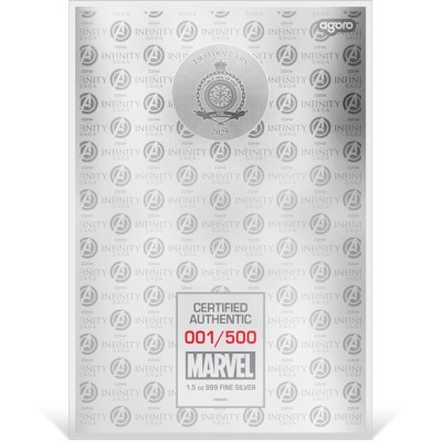 The Avengers - 1,5 Oz Silver Samlarmynt