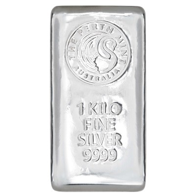 Perth Mint - 1 kg - investeringsgöt av silver