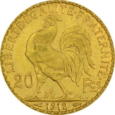 20 franc - 6,45 g - investeringsguldmynt