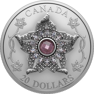 Williamson diamantbrosch - 1 Oz Silver Proof samlarmynt (leverans 26.4.2025)