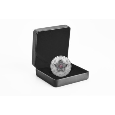 Williamson diamantbrosch - 1 Oz Silver Proof samlarmynt (leverans 26.4.2025)
