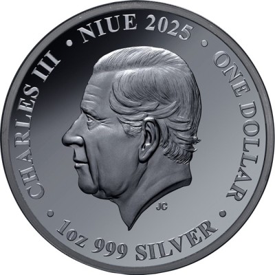 Flasknosdelfin - 1 Oz - Silver Samlarmynt