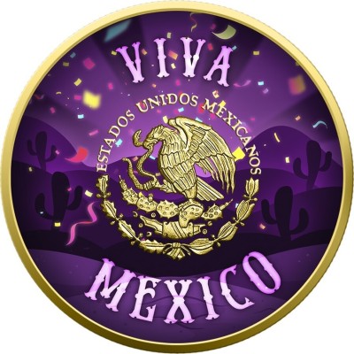Mexiko - Libertad 2024, Cinco de Mayo - Silver Samlarmynt