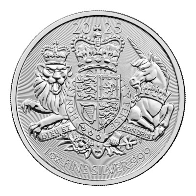 Kungliga vapnen (2025) - 1 Oz - Silverinvesteringsmynt