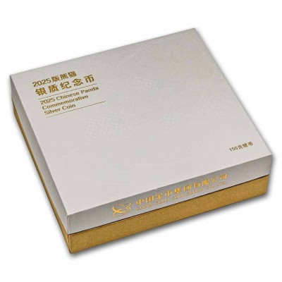 Panda (2025) - 150 g - silver proof samlarmynt